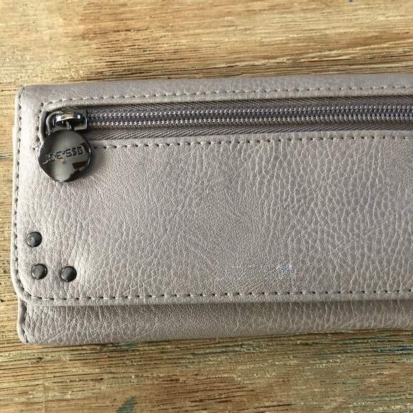 Joes Wallet clutch grey taupe neutral - Picture 4 of 4